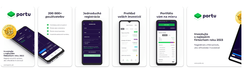 Screenshot platformy Portu